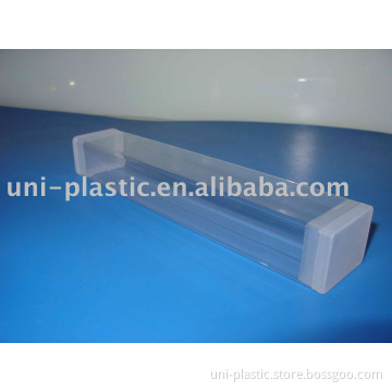 Clear Tubes with plugs